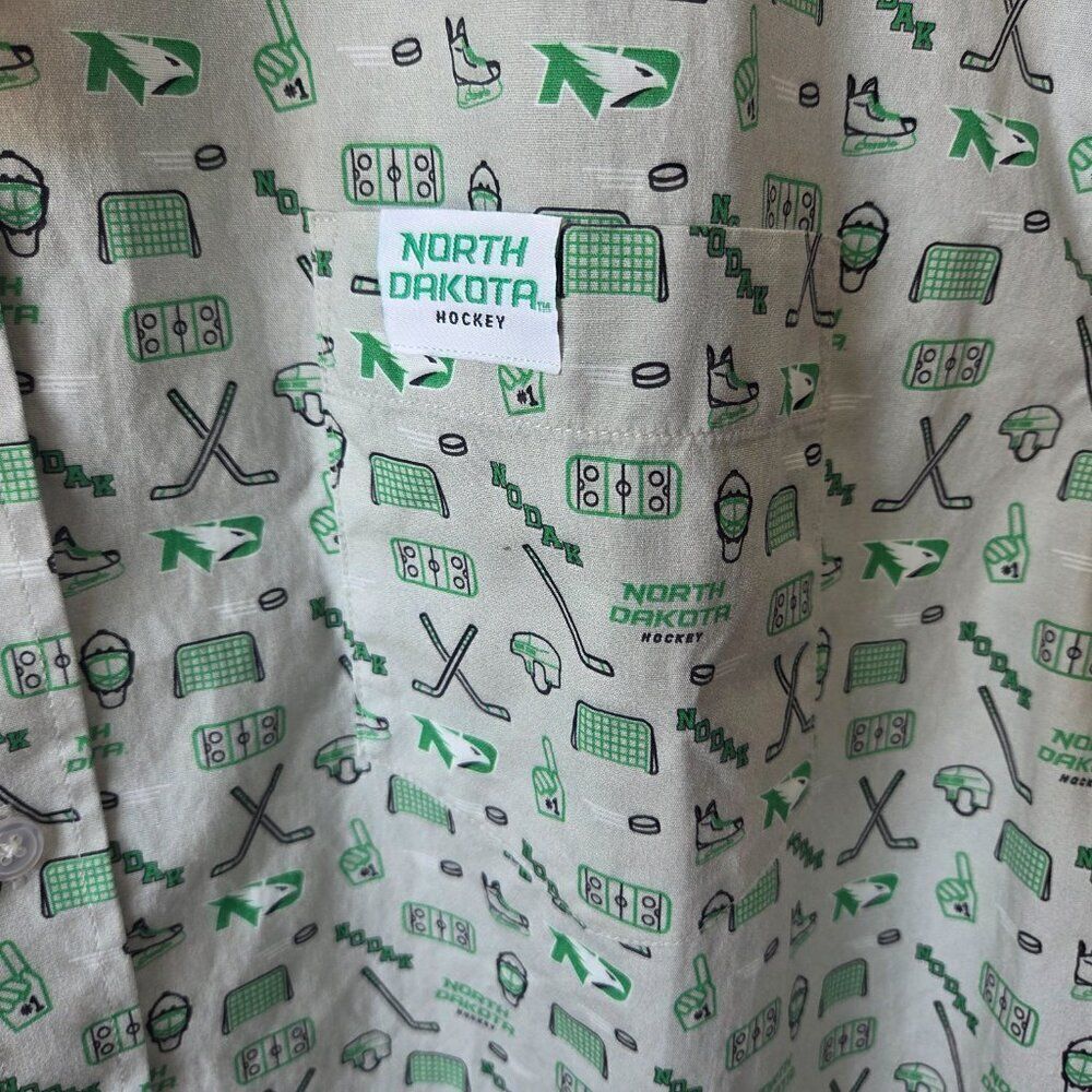 Jack & Sage Nodak Hockey Camp Shirt Mens Size XL North Dakota Sioux Shop NEW - Picture 3 of 8
